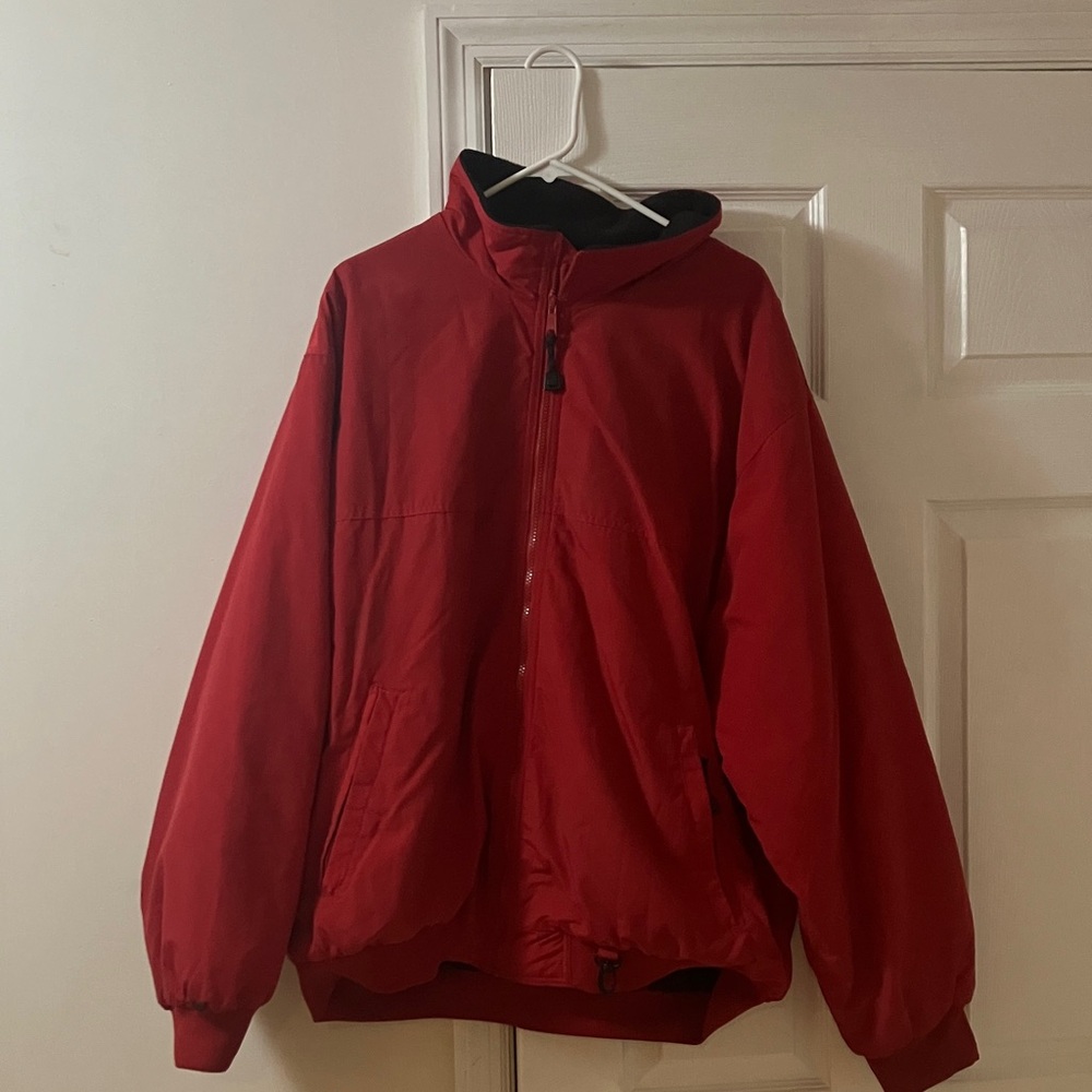 Vintage Men's XXL Red Winter Jacket